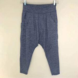Lululemon Heathered Blue/Grey  Harem Cropped High Rise Pants 4